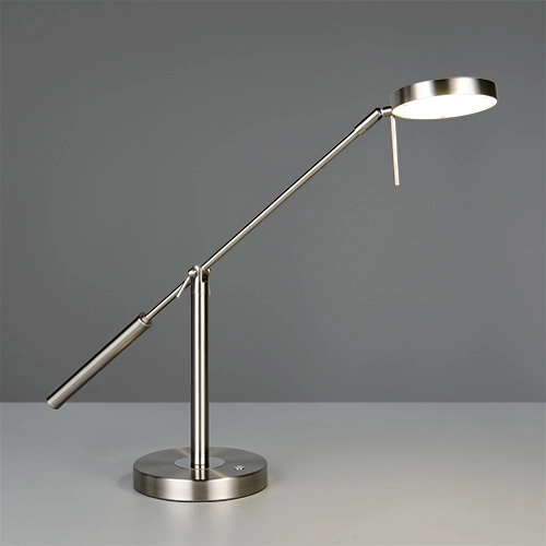 Bureaulamp Monza nikkel Trio 4017807693263