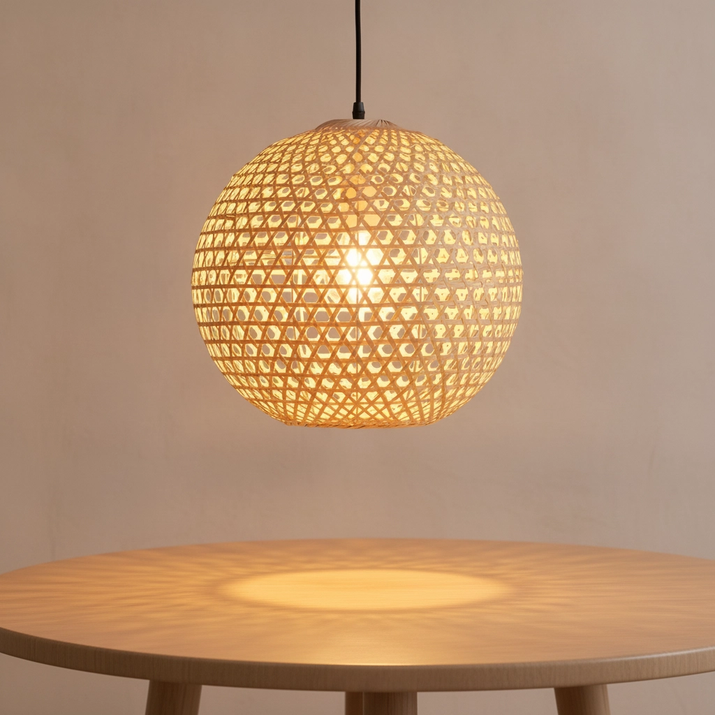 Hanglamp Melody rotan bol Ø 40cm