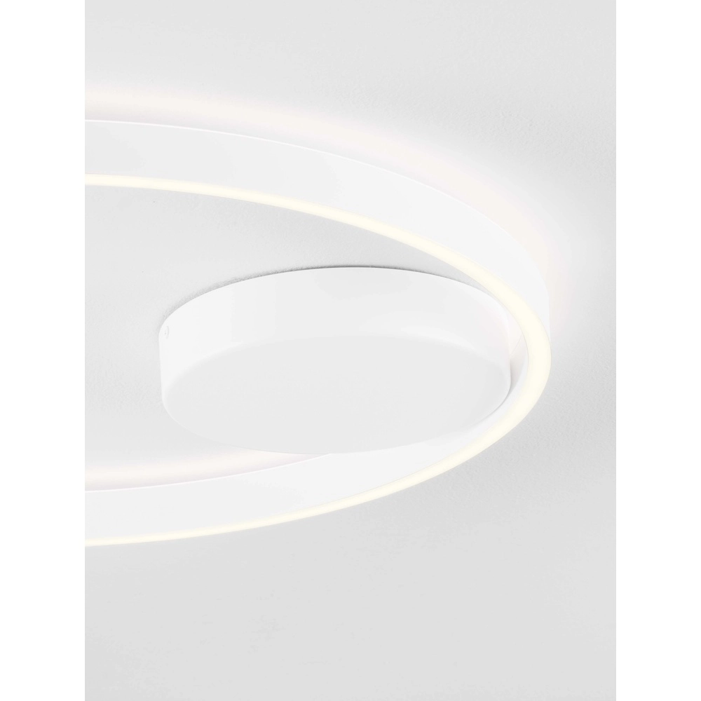 Plafondlamp Hedra rond Ø 60cm wit Lyora 5212017448873