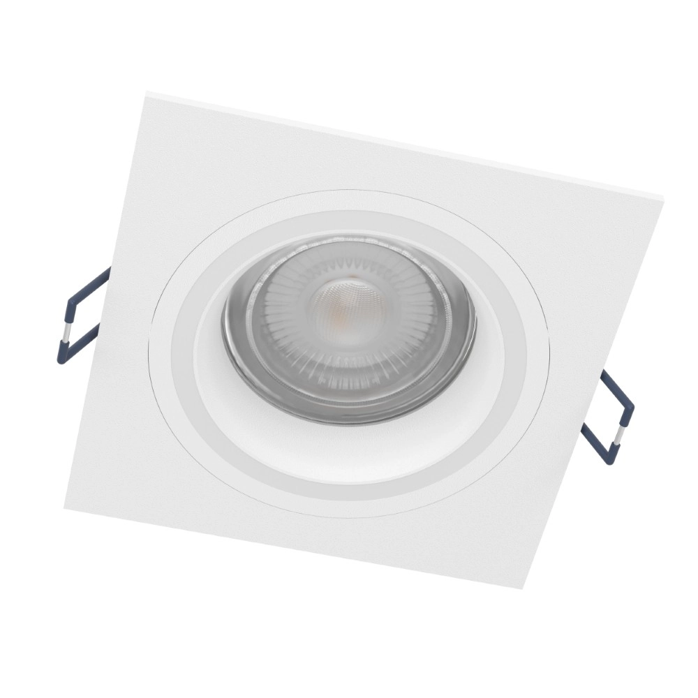 Zigbee inbouwspot Carosso-Z wit - vierkant