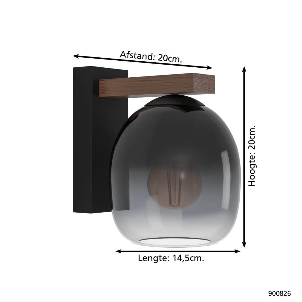 Wandlampje Filago Ø 14,5cm Eglo 9008606263349