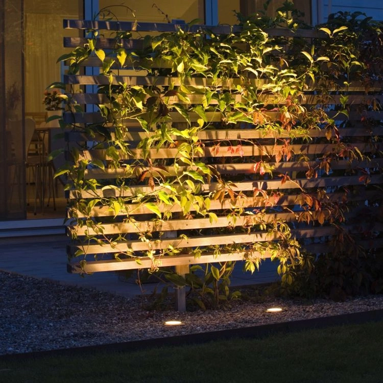 Grond Spot 11cm vierkant RVS KonstSmide 7318307608007