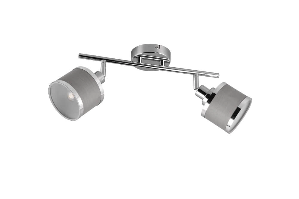 Design opbouwspot Arosa nikkel 2-lichts Trio 4017807581133