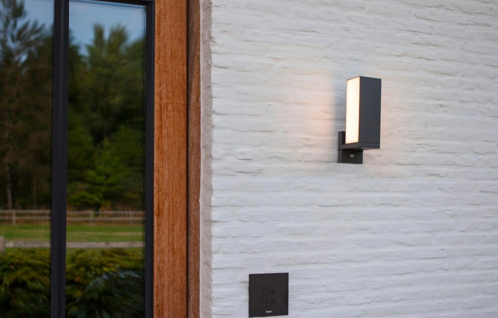 Rechthoekige wandlamp Cuba antraciet Lutec 6939412011523