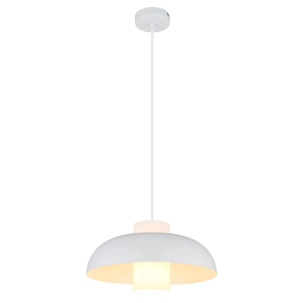Moderne hanglamp Lowe wit Ø 38cm