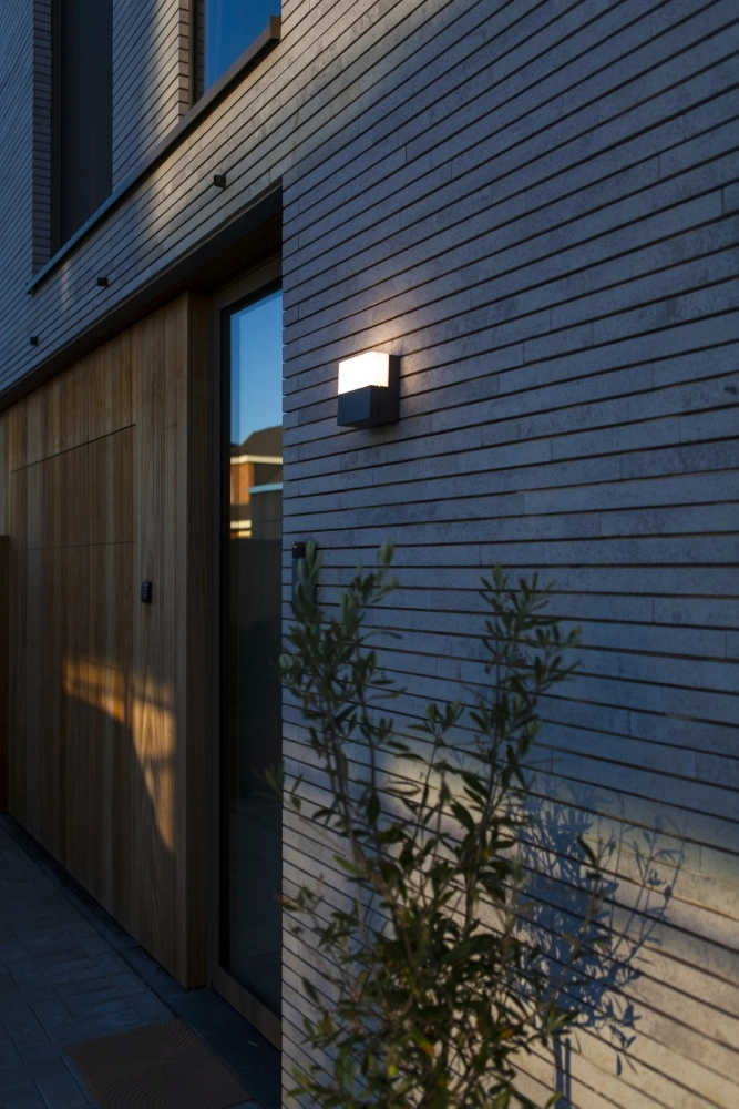 Wandlamp Domino design grijs Lutec 6939412018140