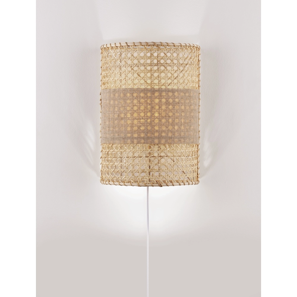Wandlamp Lum rotan Lyora 5212017452931