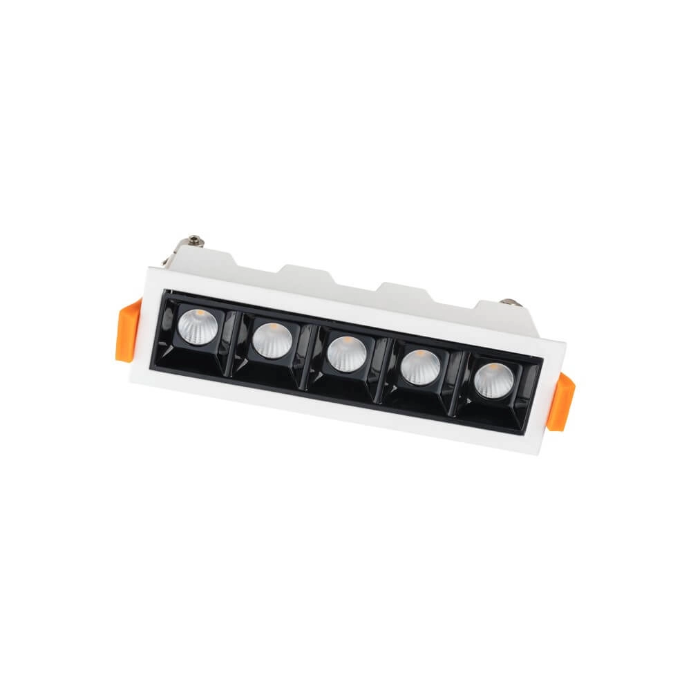Witte inbouwspot Midi Led 5x1 leds - 4000K Witte inbouwspot Midi Led 5x1 leds - 4000K