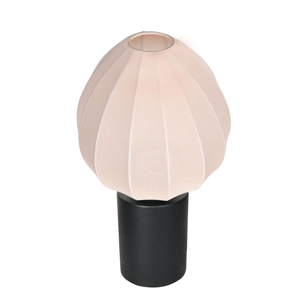 Tafellamp Bloeba crème kap Ø 25cm Tafellamp Bloeba crème kap Ø 25cm