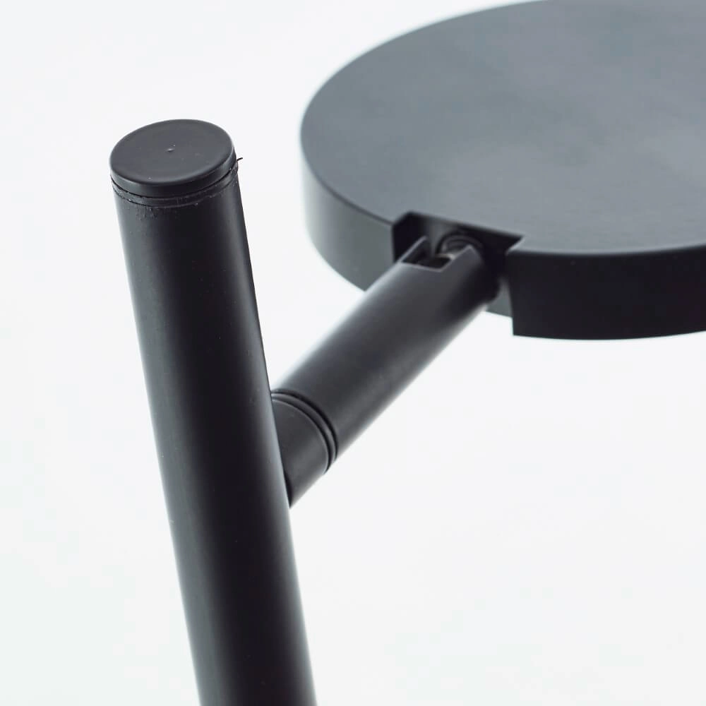 Oplaadbare vloerlamp Pesso zwart Brilliant 4004353447020