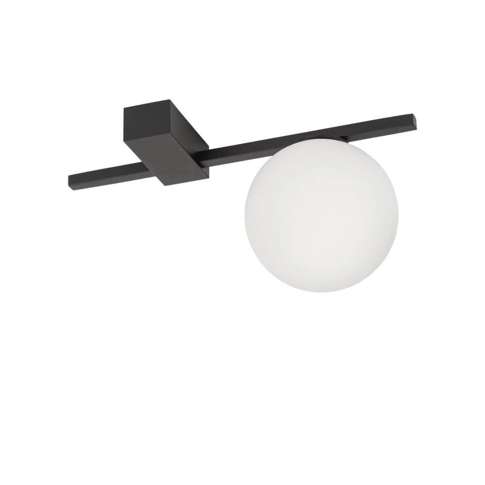 Glazen hanglamp Pik 1x wit glas Lyora 5903139102995