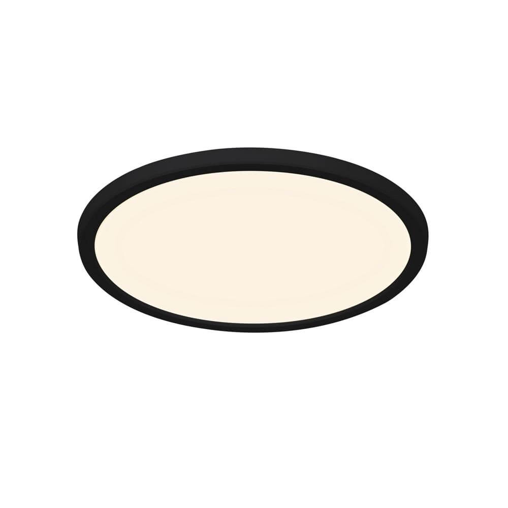 Plafonniere Oja zwart Ø 29,4cm - instelbaar - 15W Plafonniere Oja zwart Ø 29,4cm - instelbaar - 15W
