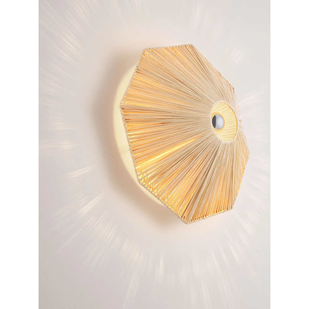 Japandi wandlamp Elvio Ø 45cm Lyora 5212017493910
