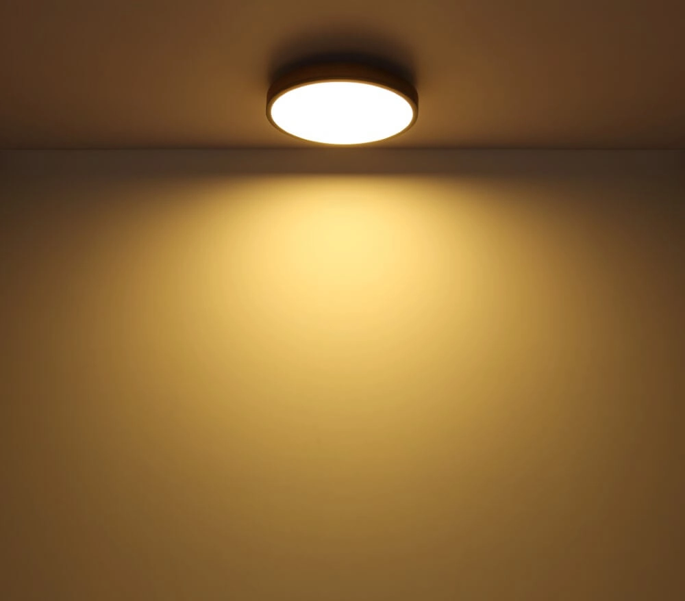 Houten led plafondlamp Doro Ø 45cm Globo 9007371430567