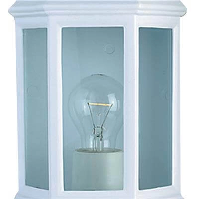 Witte muurlamp Class Searchlight 5013874187628
