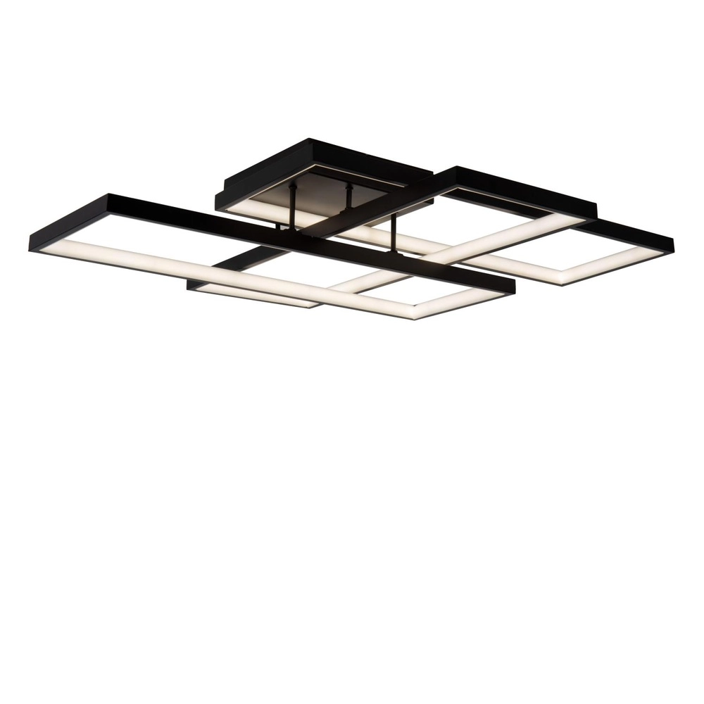 Design plafonniere Lokero zwart Lucide 5411212782953