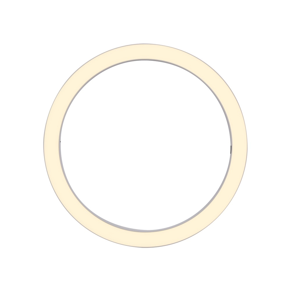 Strakke led plafondlamp Pure Lines Round Ø 50cm - wit Paul Neuhaus 4012248395806