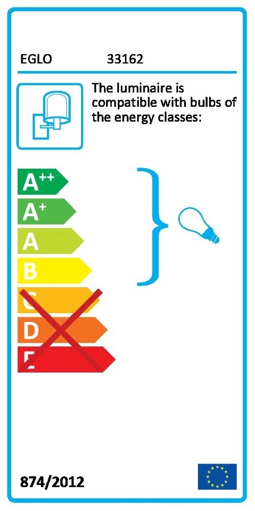 Landelijke wandlamp Townshend Eglo 9002759437060