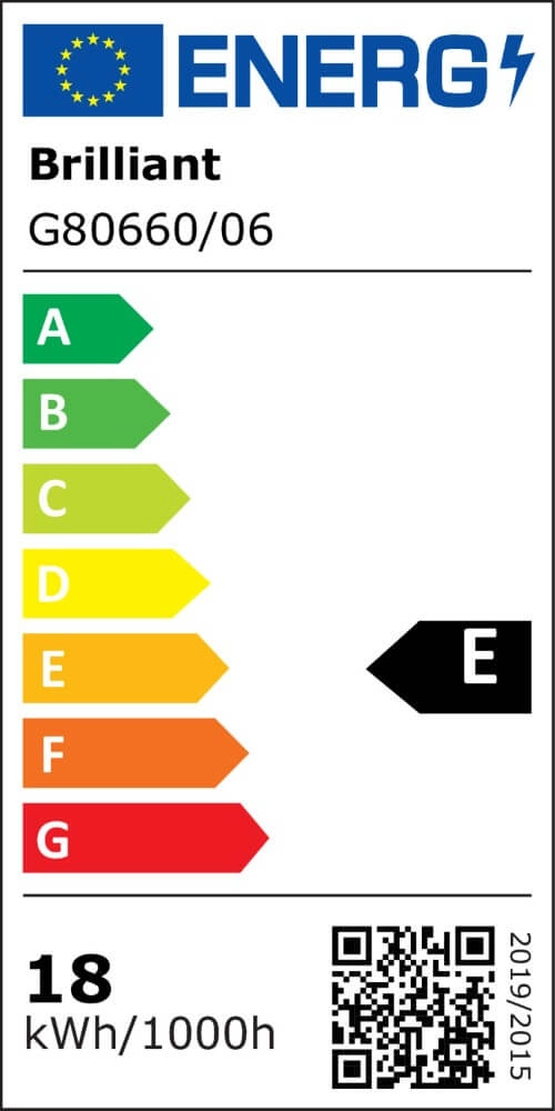 Design plafondlamp Fico zwart Brilliant 4004353441226