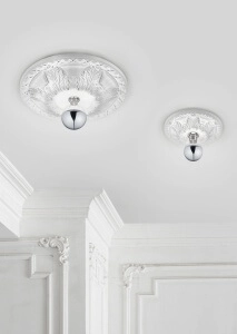 Klassieke plafondlamp Lilly Ø 33cm Trio 4017807433784