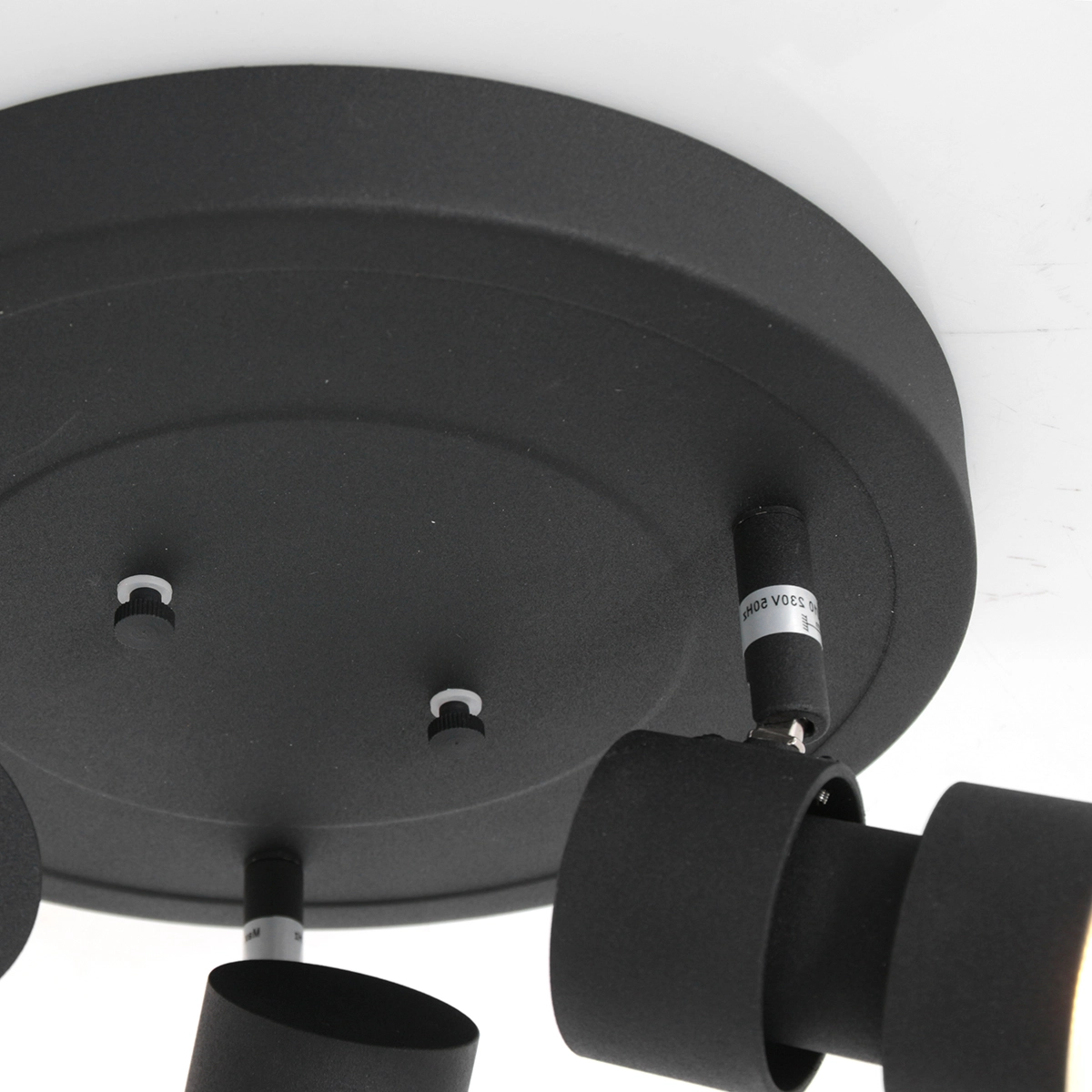 Led plafondspot Natasja LED zwart Steinhauer 8712746175752