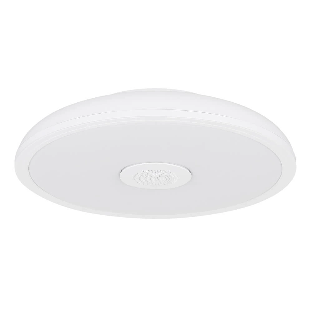 Witte plafonniere Raffy Ø 28cm Globo 9007371421848