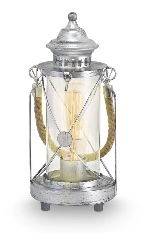 Tafellamp Bradford antiek zilver