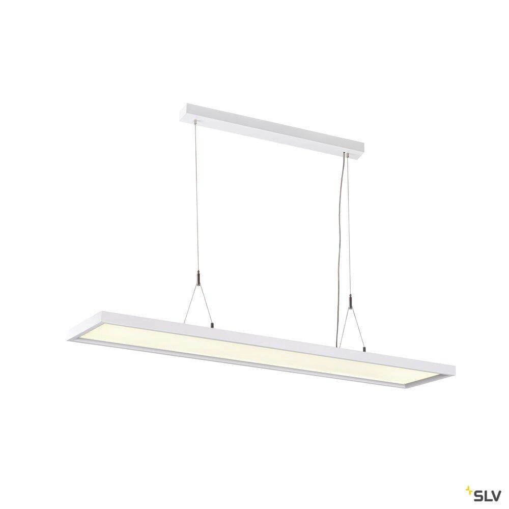 Led kantoor hanglamp Worklight Dali 57w - 4000K - 120cm wit