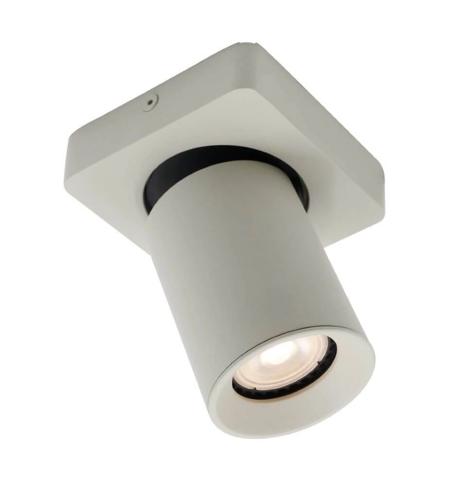 Richtbare opbouwspot Megano grijs