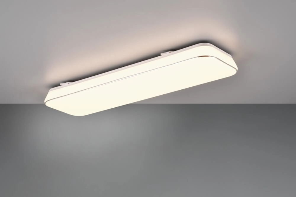 Witte plafonniere Blanca rechthoek 3000K - S Trio 4017807575187