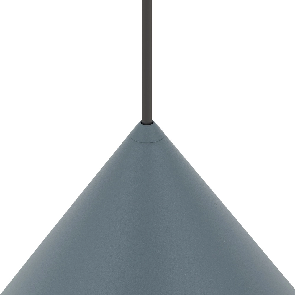 Design hanglamp Zenith umbra blauw Ø 50cm Lyora 5903139114844