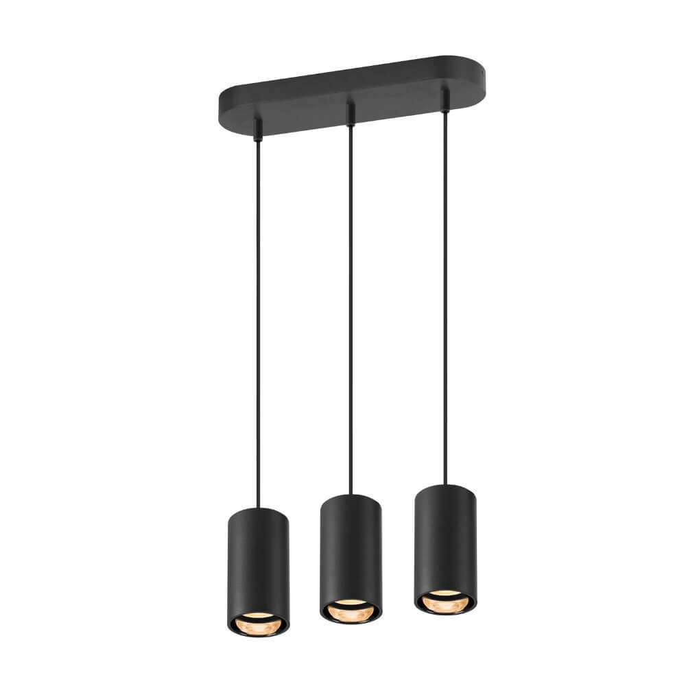 Pendel hanglamp Asto Tube zwart 3x GU10 SLV 4024163266055