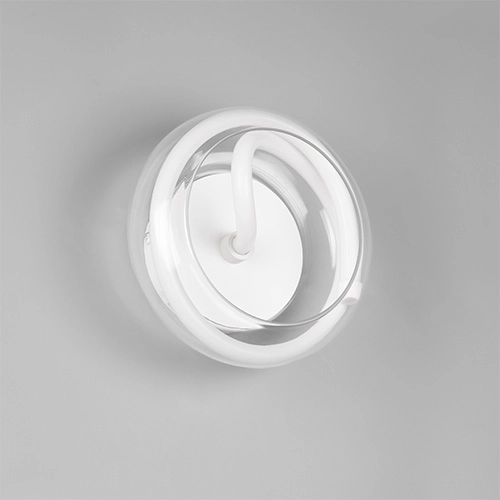 Design wandlamp Tarsia wit Ø 21,5cm Trio 4017807683301