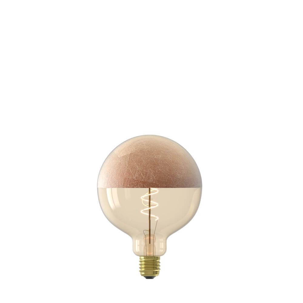 XXL lichtbron 4W - E27 - Led - G125 - 120lm koper