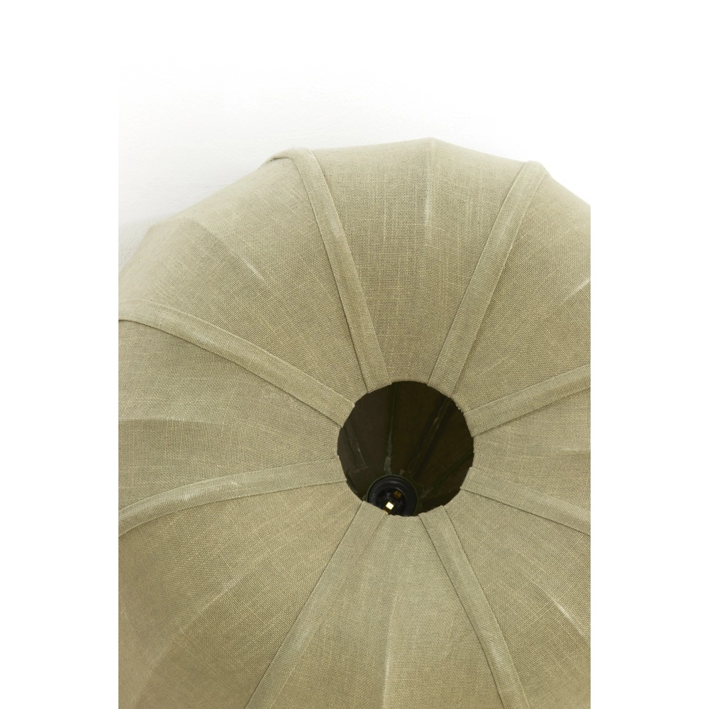 Japandi hanglamp Zubedo Ø 40cm - olijf groen Light & Living 8717807835873