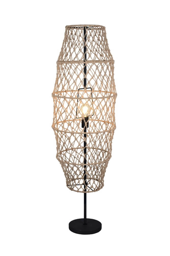 Rotan vloerlamp Hive Ø 38cm Trio 4017807637243
