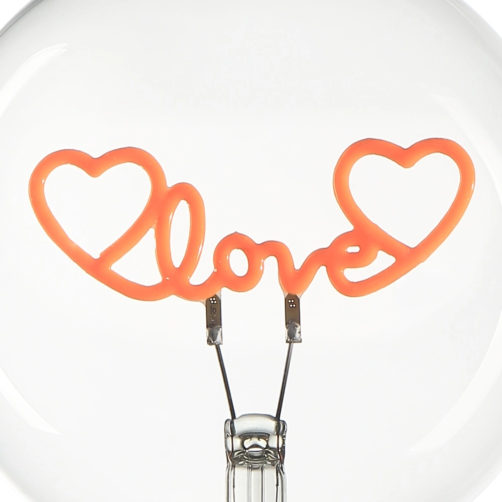 E27 lichtbron Lumopop "Love" roze Brilliant 4004353477669
