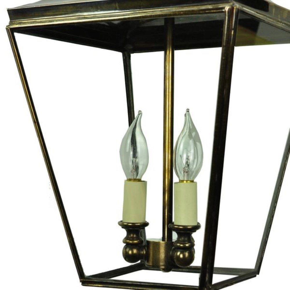 Landelijke hanglamp Knightbridge 2-lichts 48cm - antiek koper (ANT) Limehouse