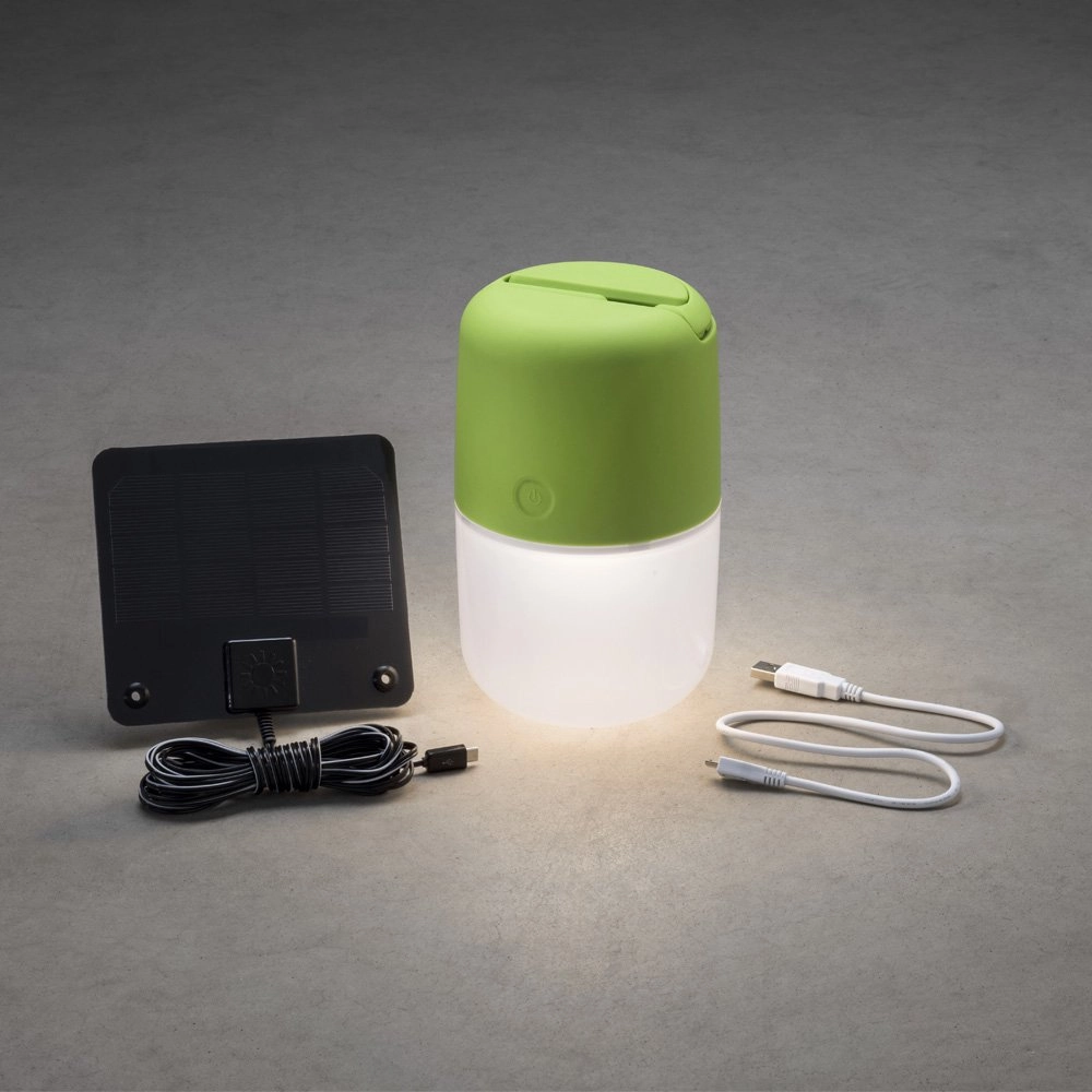 Solar tafellamp Asissi 19,5cm groen KonstSmide 7318308056029