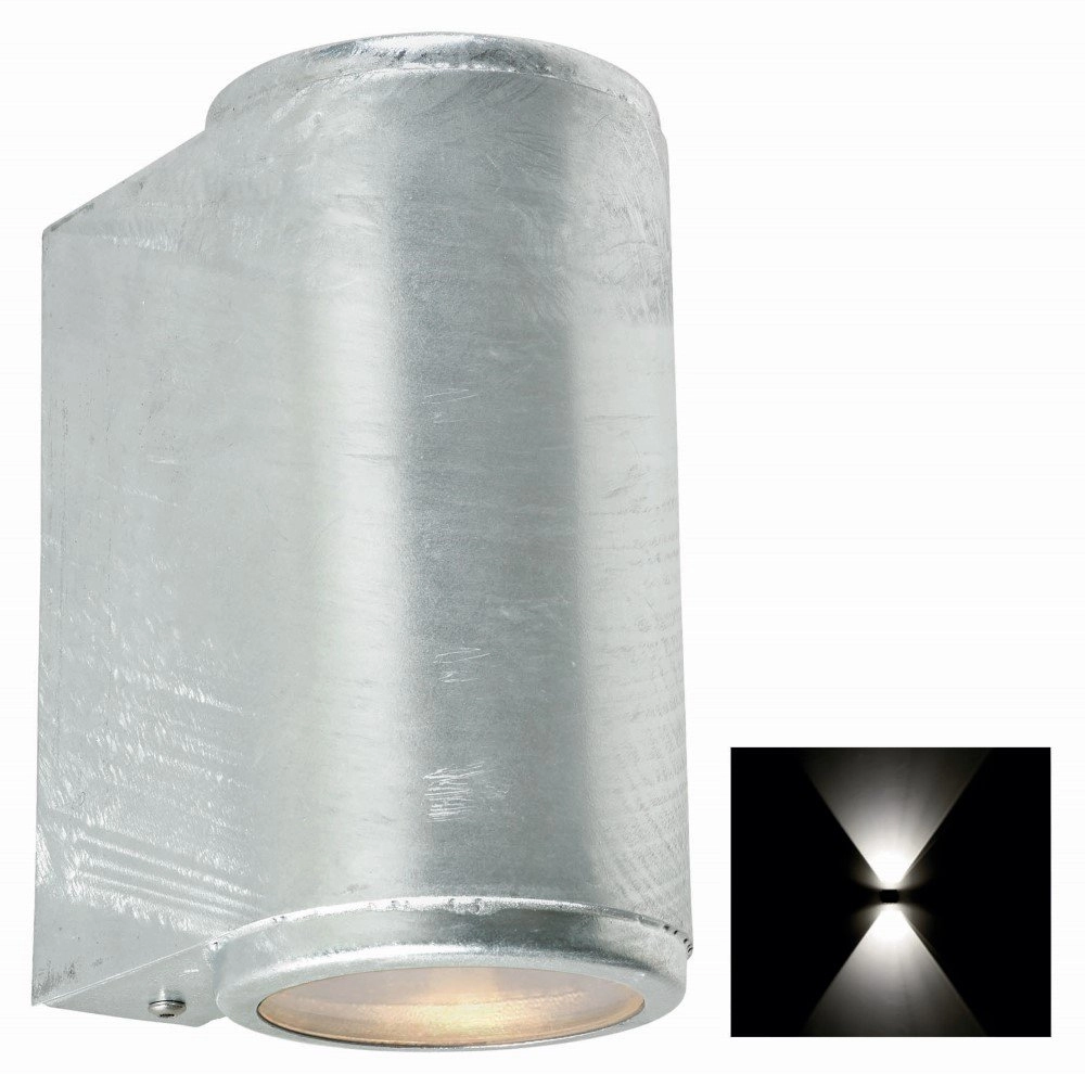 Zinken wandspot Mandal Up-Down 18cm Zinken wandspot Mandal Up-Down 18cm