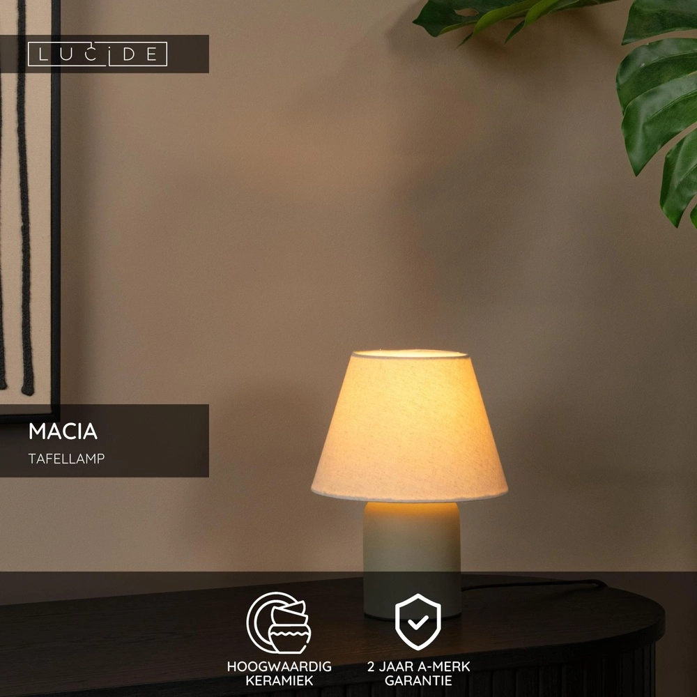 Tafellampje Macia groen Lucide 5411212061560