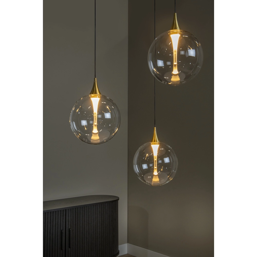 Design led hanglamp Gisela helder - 3x Ø 16cm Premium by Lucide 5411212134783