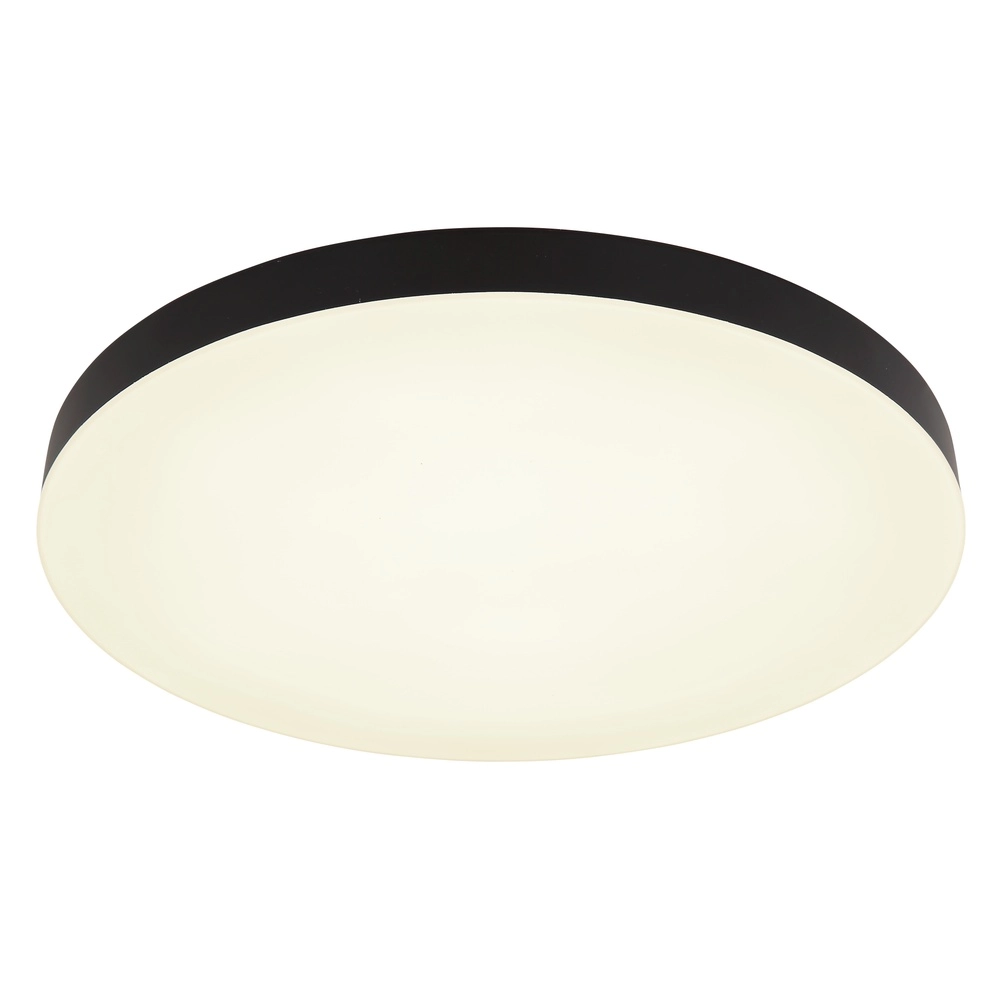 Plafonniere Matthew design zwart Ø 50cm