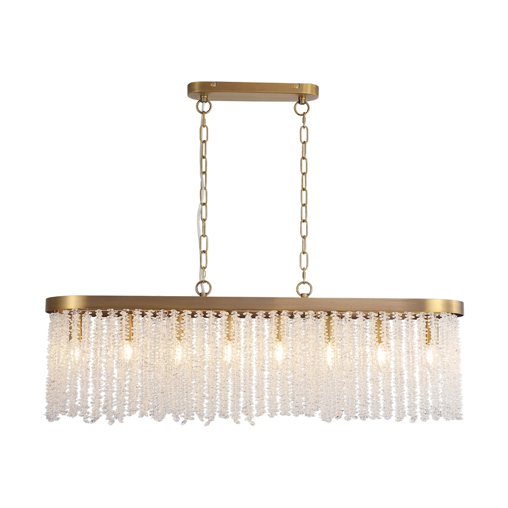 Kroonluchter Bella brons 98 x 22cm