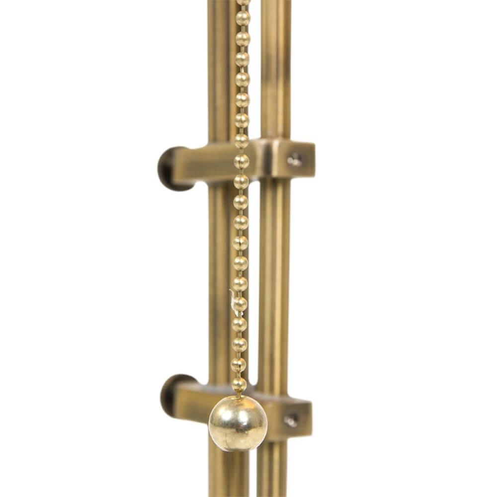 Bankierslamp Ancilla brons met bruin Steinhauer 8712746104417