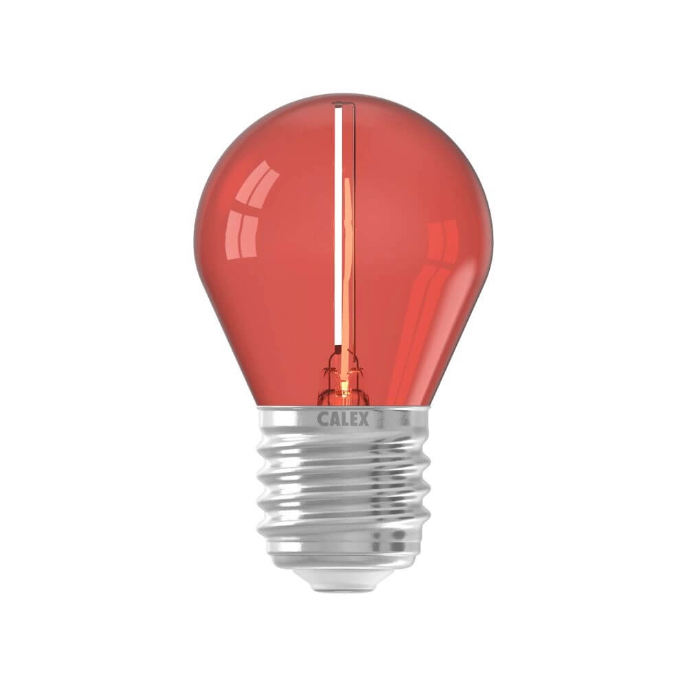 Lichtbron 1W - E27 - Led rood voor feestverlichting