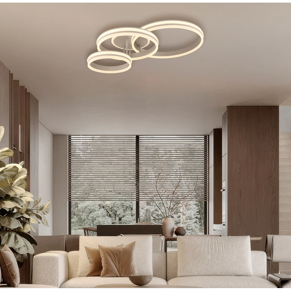 Plafondlamp zand bruin Rubio design Globo 9007371593040