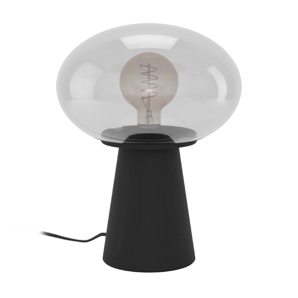 Smoke glas tafellamp Madonnina Ø 25cm Smoke glas tafellamp Madonnina Ø 25cm