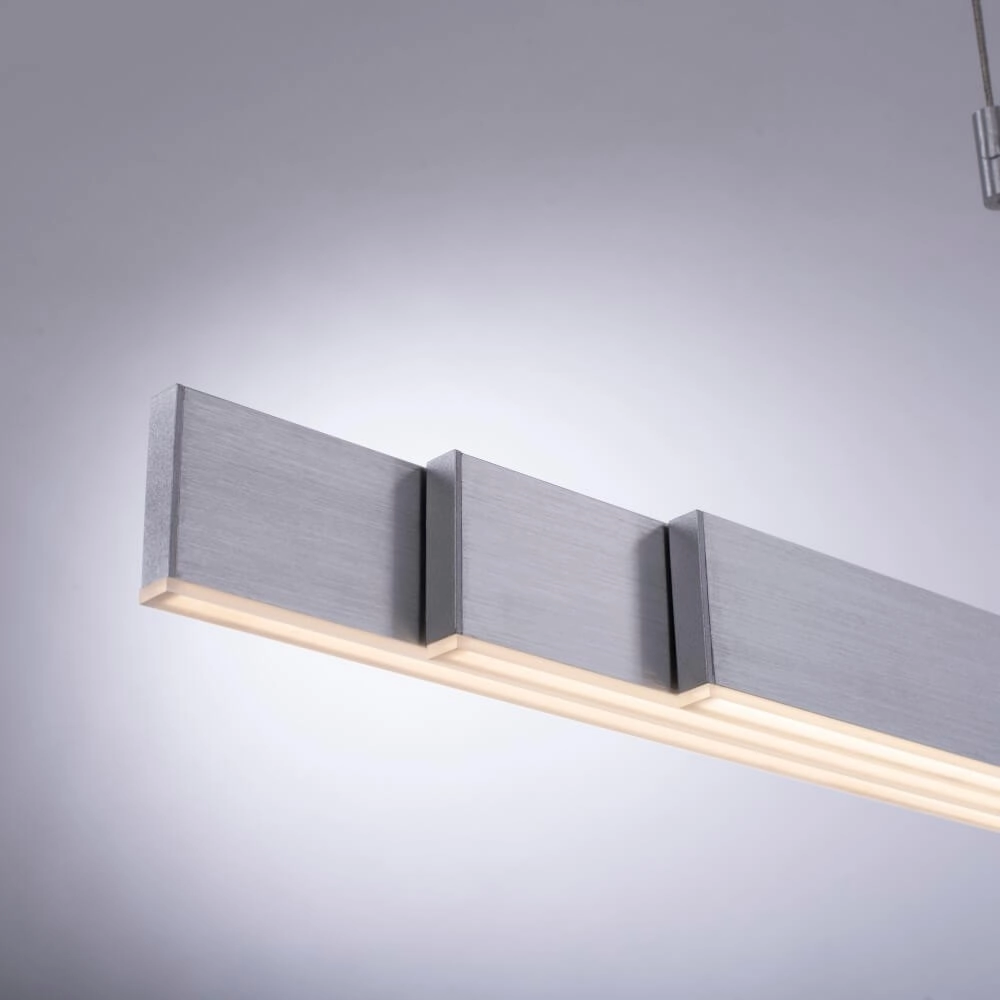 Led hanglamp Pure-Moto geborsteld metaal Paul Neuhaus 4012248363775