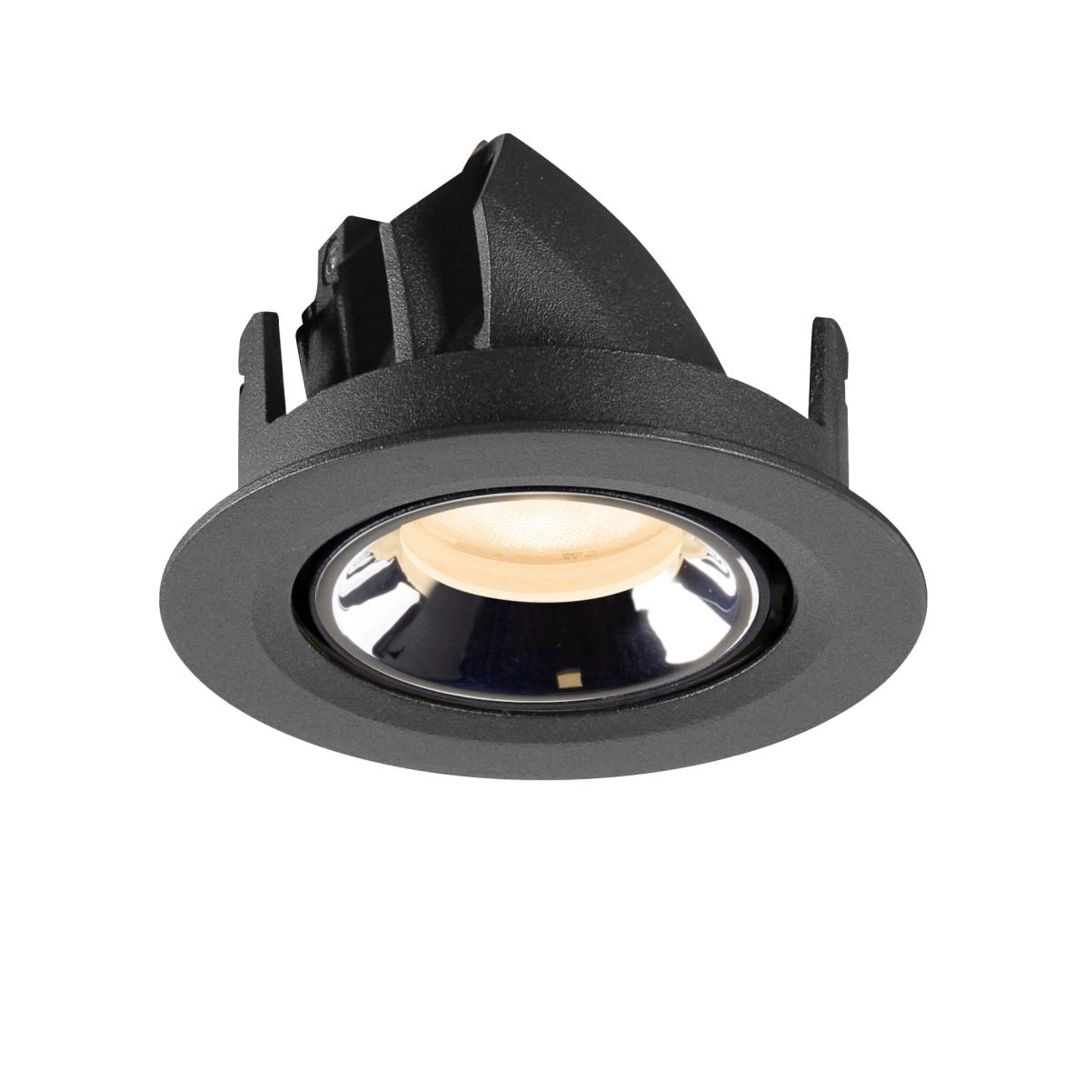 Inbouwspot Numinos Gimble XS zwart/chroom 2700K - 55gr SLV 4024163307208